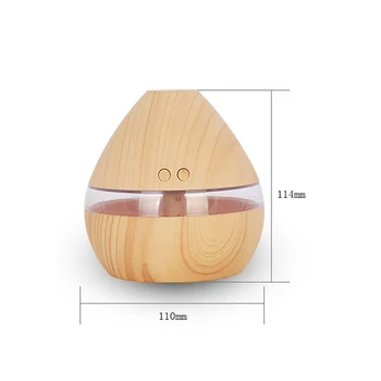 

Aromatherapy Essential Oil Diffuser 300Ml Wood Grain Aroma Diffuser With Timer Cool Mist Humidifier For Large Room,Home,Baby B