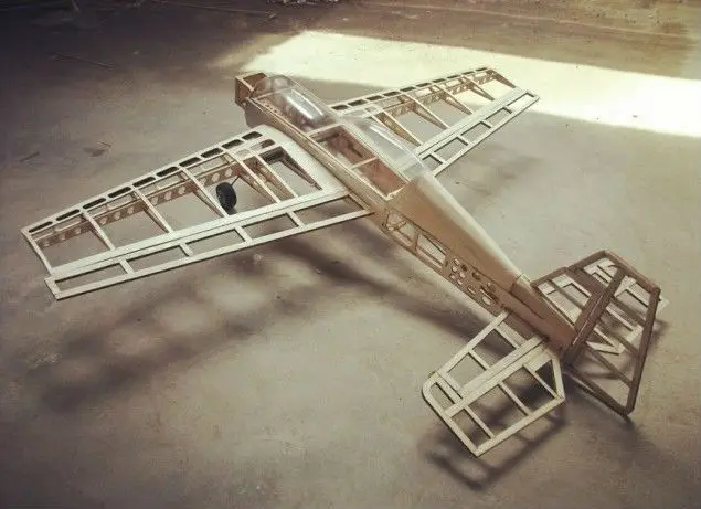 rc plane frame