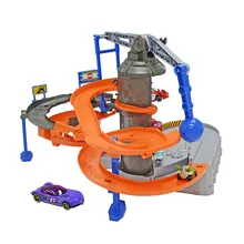 Hotwheels трек игрушка Дети играть игрушки пластиковые металлические миниатюры машины для детей Brinquedos Educativo DPD88 детские игрушки