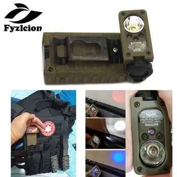 

Hunting Flashlight IR LED TACTICAL HELMET MOUNT FLASHLIGHT Outdoor Weapon Light