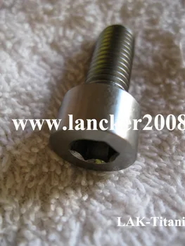 

M8x12 Gr5 hexagon socket cap head titanium alloy screw DIN912