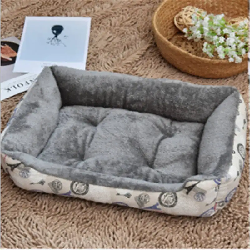 Soft Dog Beds Warm Fleece Lounger Sofa for Small Dogs Large Dog Golden Retriever Bed Husky Kennel Pet Products