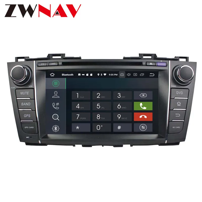 Perfect 4G+32G android 8.0 car CD dvd player head unit for Mazada 5 / Premacy multimedia player car radio stereo gps navigation BT wifi 12