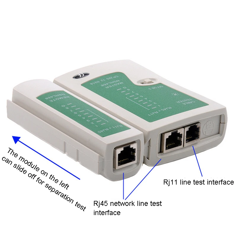 Сетевой кабель тестер RJ45 RJ11 RJ12 CAT5/Cat 5e/UTP Cat 6 LAN Кабельный тестер сетей инструмент