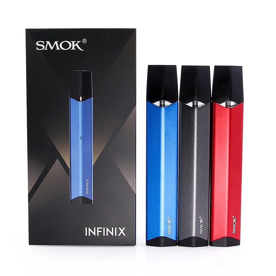 Набор SMOK Infinix 1 2, электронная сигарета, вейп-ручка, аккумулятор 450 мАч, 2 мл, Pods, катушка, мини-палка, электронная сигарета VS NORD Fit Novo