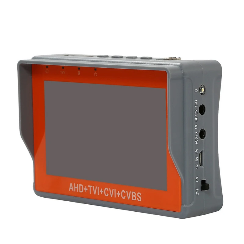  4.3 Inch Wrist CCTV Tester 1080P Portable Camera Tester AHD TVI CVI CVBS Tester TFT LCD Analog Vide - 32950607106