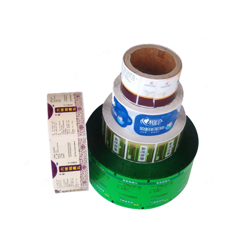

Customized fruit jam jar square shape label sticker