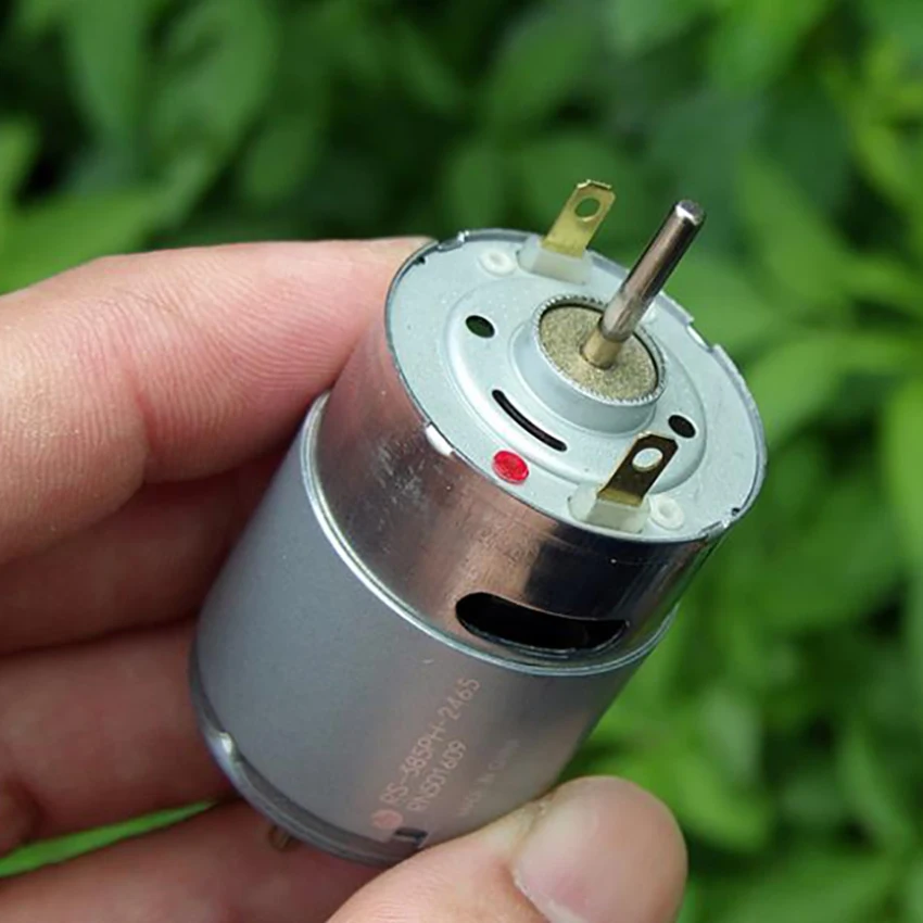 385 МОДЕЛЬ микро мотор DC12V 24V высокоскоростной двигатель с большим крутящим