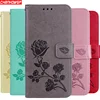 Dual Rose Leather Case For Xiaomi Mi A2 Lite A1 Redmi 5 Plus 6A 6 Pro S2 Note 5 Pro 5A Prime Note 4 4X 4A 3S Pocophone F1 Funda ► Photo 1/6