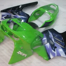 Zx-9r 1994-1997 обтекателя Zx-9r 1995 кузов Zx9r 96 97 Зеленый Фиолетовый Белый Черные Пластиковые обтекатели