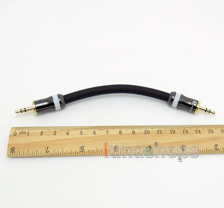 LN004371 3,5 мм 6N OCC посеребренный экранированный провод усилитель для наушников аудио DIY кабель