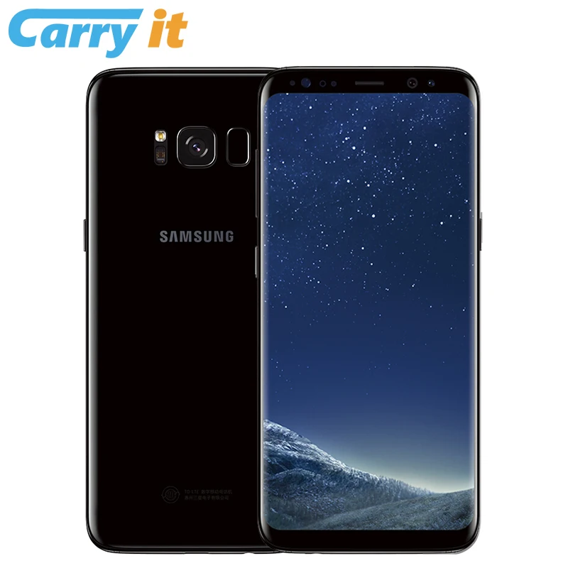 Original Samsung Galaxy S8 Plus S8+ 4G 64G Snapdragon 835 Octa core 6.2'' Quad HD+ Hyperboloid Super AMOLED Iris Scanning 12.0MP |