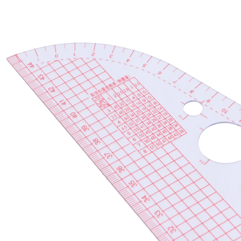 Многофункциональная швейная линейка для изготовления одежды, портной инструмент для рукоделия из пластика