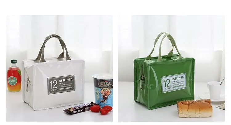 Водонепроницаемая полиуретановая сумка для обеда для женщин, семейная сумка-холодильник для пикника, Термоизолированный чехол, коробка для хранения еды, переносная сумка для обеда