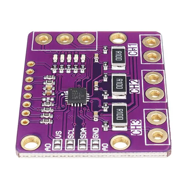 LEORY 3 шт CJMCU-3221 INA3221 тройной способ низкая сбоку/высокая сторона I2C Выход ток Мощность модуль мониторинга