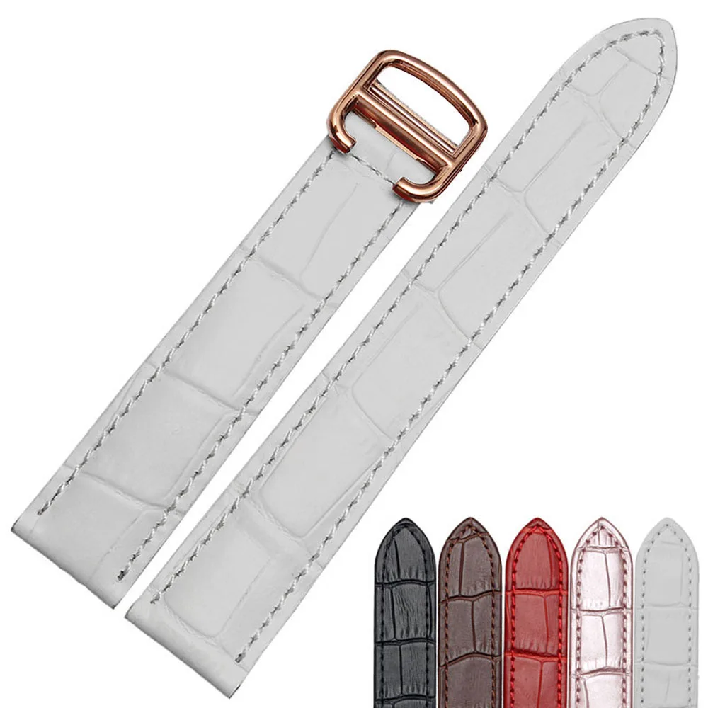 

NESUN NP87 18 mm/ 20 mm Unisex Calfskin Leather Watch Band Free Shipping
