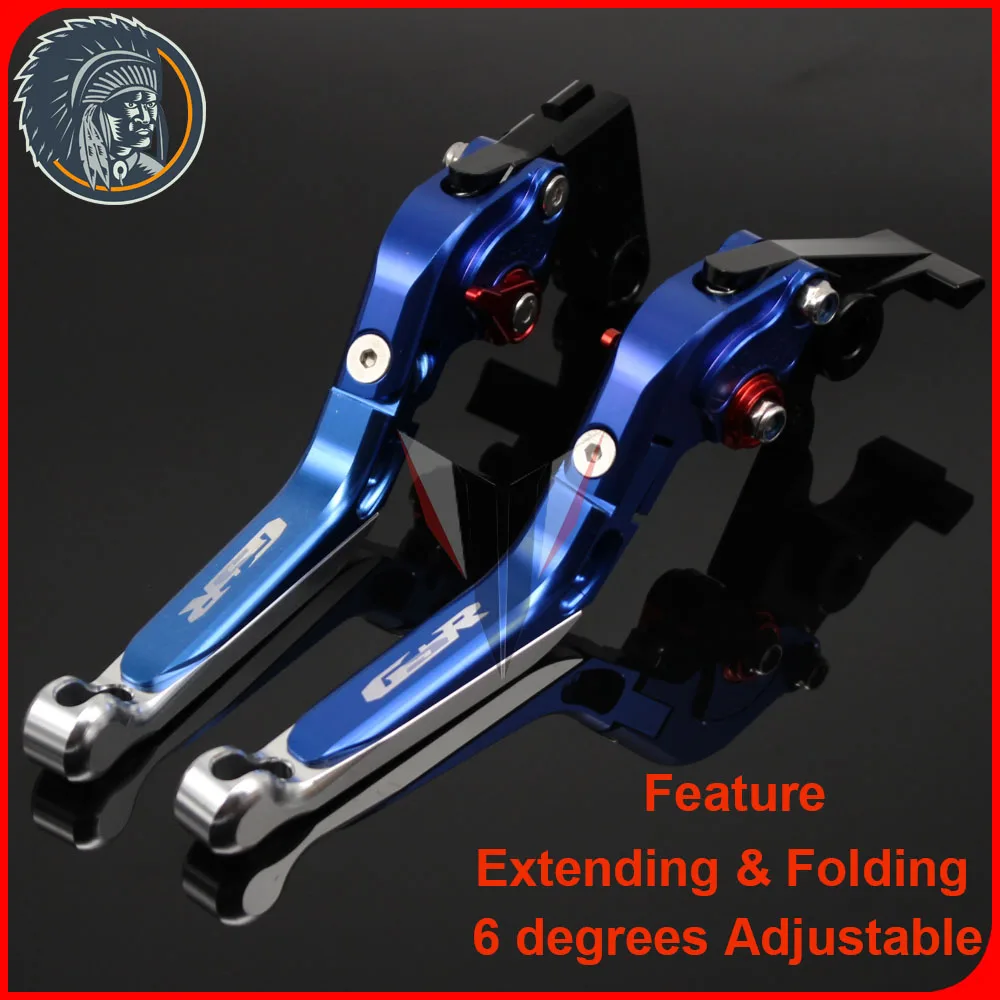 

New Adjustable Foldable Extendable Motorbike Brakes Clutch CNC Levers For SUZUKI GSR 750 600 400