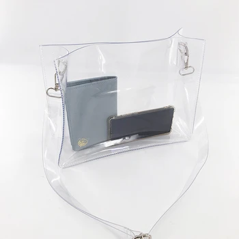 

Pvc Transparent Bag Women Crossbody Bag Sac A Main Femme Summer Beach Bag Shoulder Clear Jelly Tote Bolsa Feminina Borsa Donna