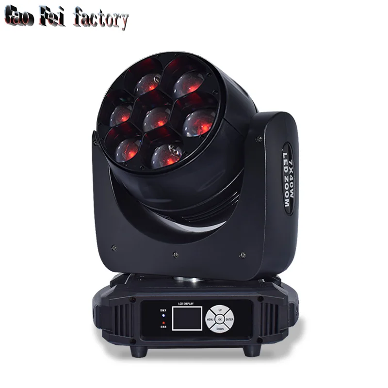 

7X40W LED zoom moving head light RGBW Wash with beam Effcect Light for Dj equipment