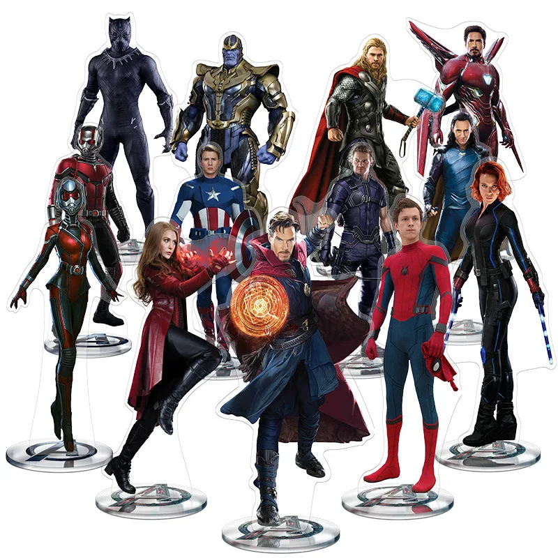 21CM Marvel Avengers 4 Action Figure Collection Decoration Avengers Endgame Acrylic Display Board Gift Captain Marvel Iron Man 21CM Marvel Avengers 4 Action Figure Collection Decoration Avengers Endgame Acrylic Display Board Gift Captain Marvel Iron Man