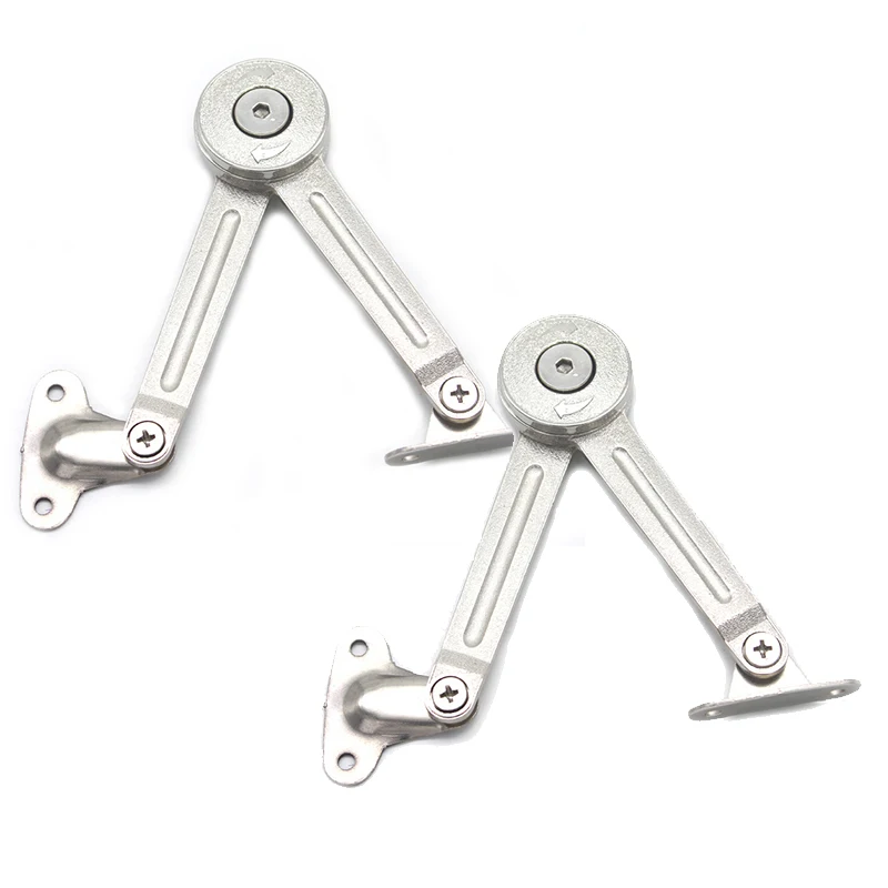 

Hydraulic Support Rod Silver Zinc Alloy Cabinet Kitchen Attachment Wear-resistant Accessories Bracket Convenient