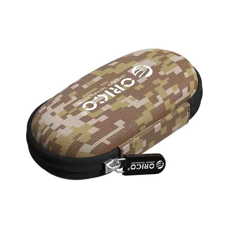 ORICO чехол для наушников, сумка, портативные наушники, мини наушники, сумка, чехол для хранения, сумка для карт памяти, USB кабель, Органайзер - Цвет: PH-EH3-Grey