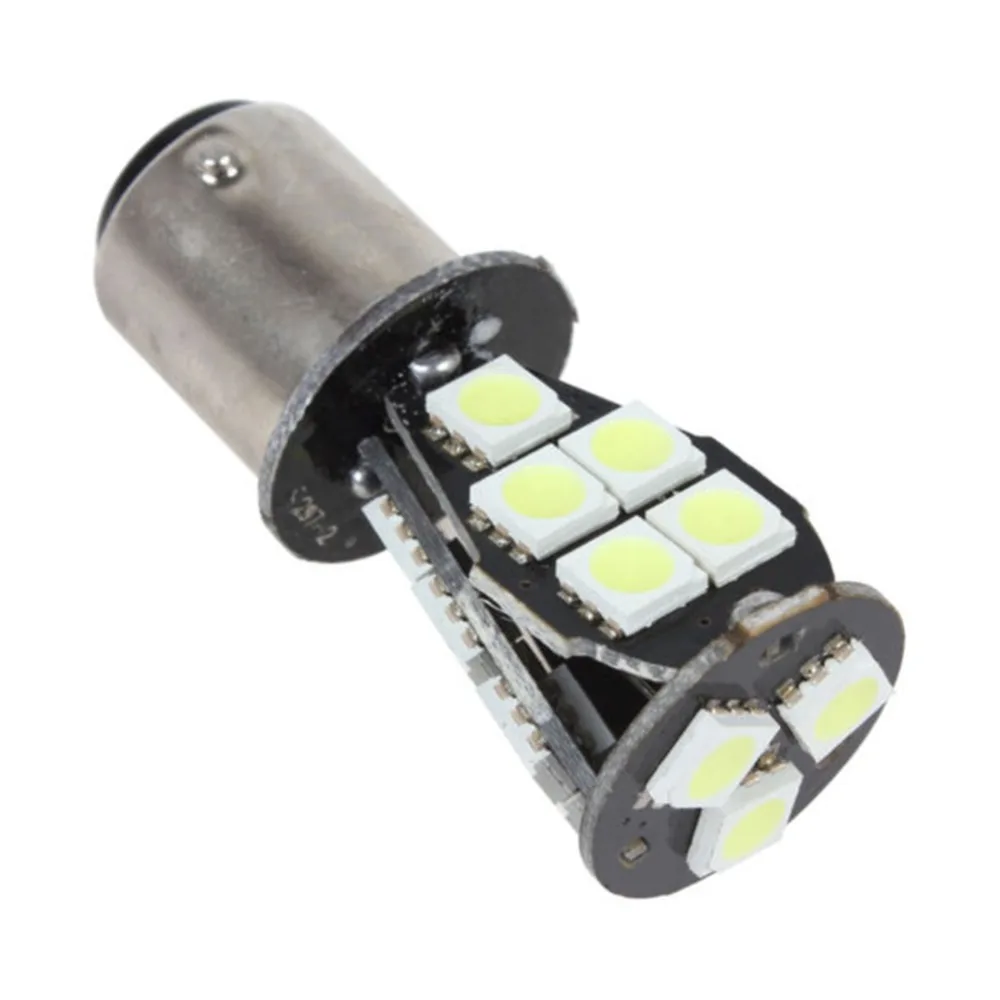 2 шт./компл. белая лампа CANBUS 1157 BAY15D 21 LED 5050 SMD P21/5W стоп светильник DC 12V|Сигнальная