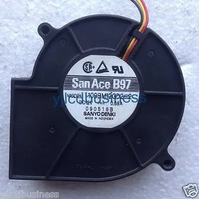 

DHL/EMS 2 LOTS new for SAN+YO SAN ACE B97 109BM12GD2-2 fan DC12V 0.68A 3pin 90 DAYS WARRANEW -e2