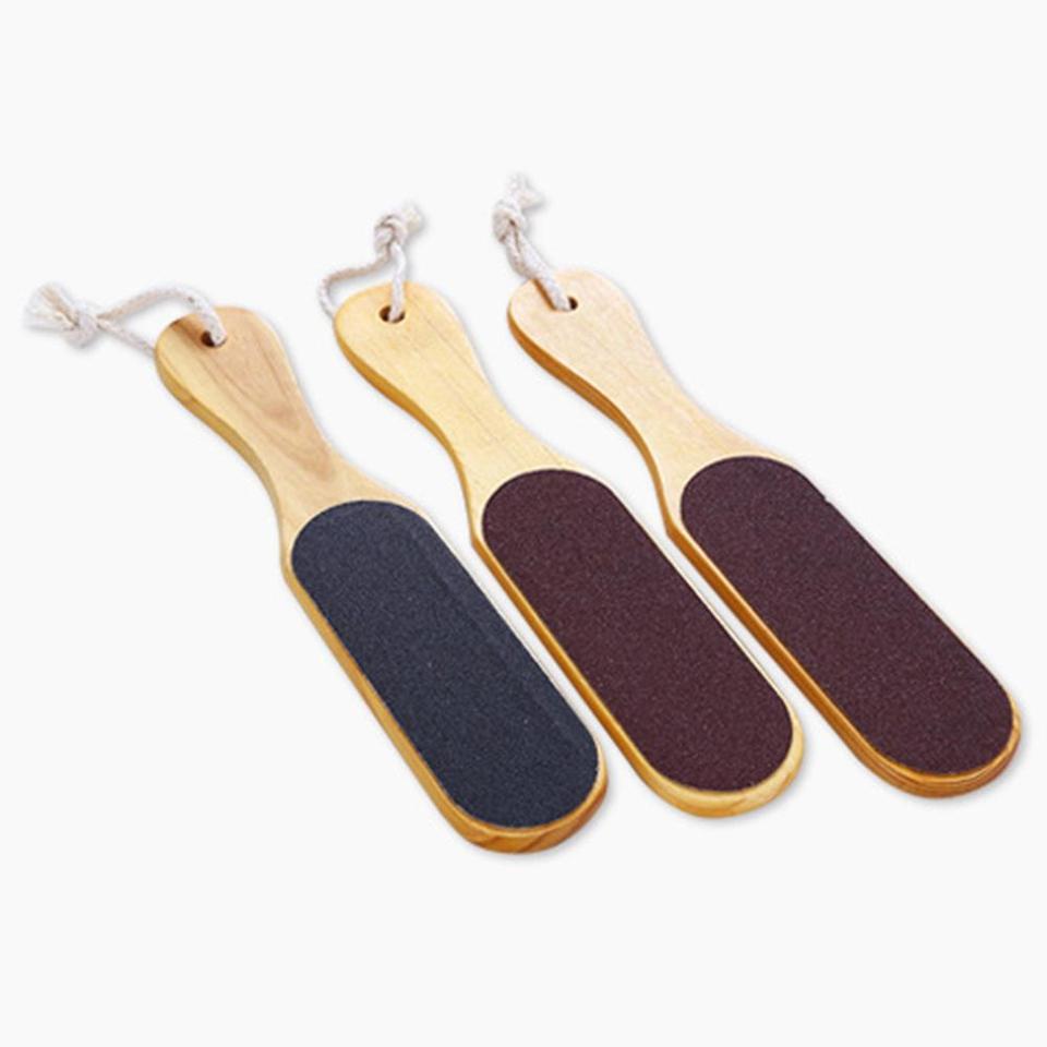 1Pc Hand Foot File Exfoliating Wooden Scrub Rub Board Dead Skin Removal Calluses Remover Feet Files Pedicure Foot Care Tools