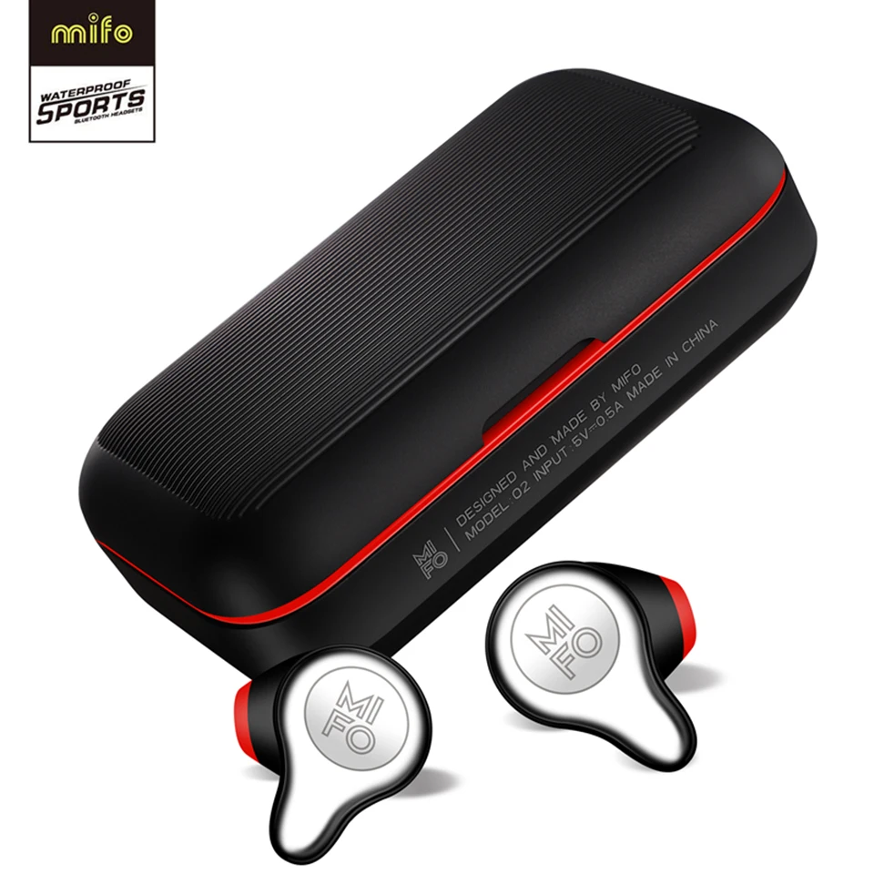 

Mifo O2 True Wireless bluetooth earphone IPX5 waterproof Sport Wireless Earbuds HiFi Stereo V5.0 wireless headphones for phone