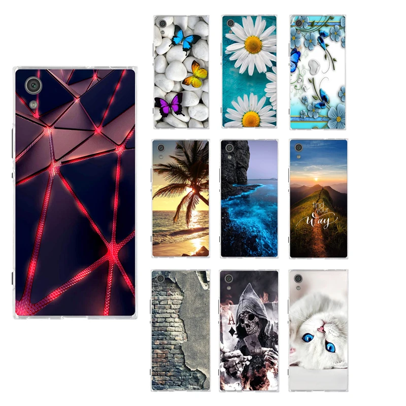 

For Sony Xperia XA1 Case G3112 G3116 Soft TPU Silicone Coque For Sony Xperia Z6 Funda For Sony XA1 Z6 Bumper Case Cover 5.0 inch