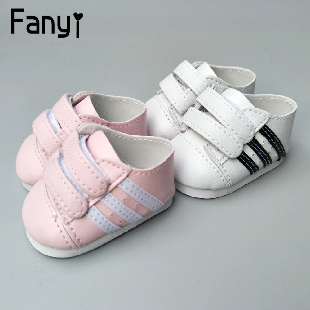 Новая Мода BJD SD 7 см кукольная обувь для кукол подходит детей 43 и 18 &quotРозовая белая
