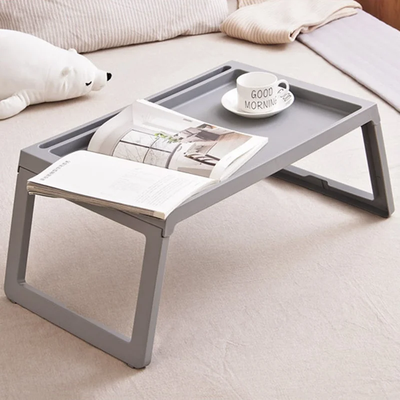 

Folding Computer Desk Multifunctional Foldable Table Dormitory Bed Notebook Small Desk Picnic Table Laptop Bed Tray