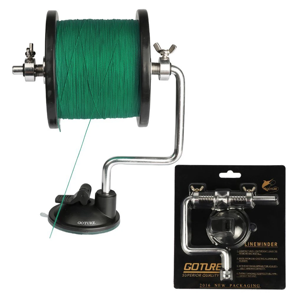 

Goture Fishing Line Winder Detachable And Portable Reel Spooler System Winding Line Winder Fishing Accessories Tools