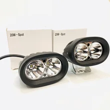 Светодиодные прожекторы высокой мощности мотоцикл велосипед E-bike Велоспорт фары автомобиля Autos гриль крыша светодиодные вождения Противотуманные фары светодиодные работы лампы