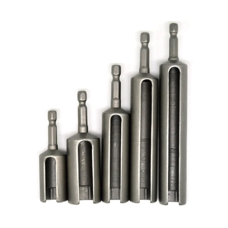 One Pcs Open Deep Socket Wrench Lengthen Hexagon Nut Socket Sleeve Auto