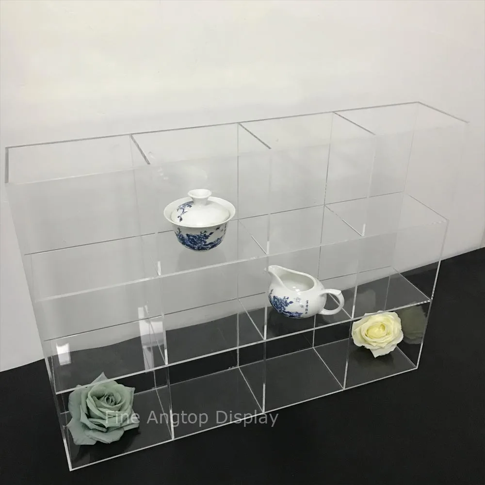 

Countertop Clear Acrylic Gift Shop Jewelry Toys Small Cups Display Showcase