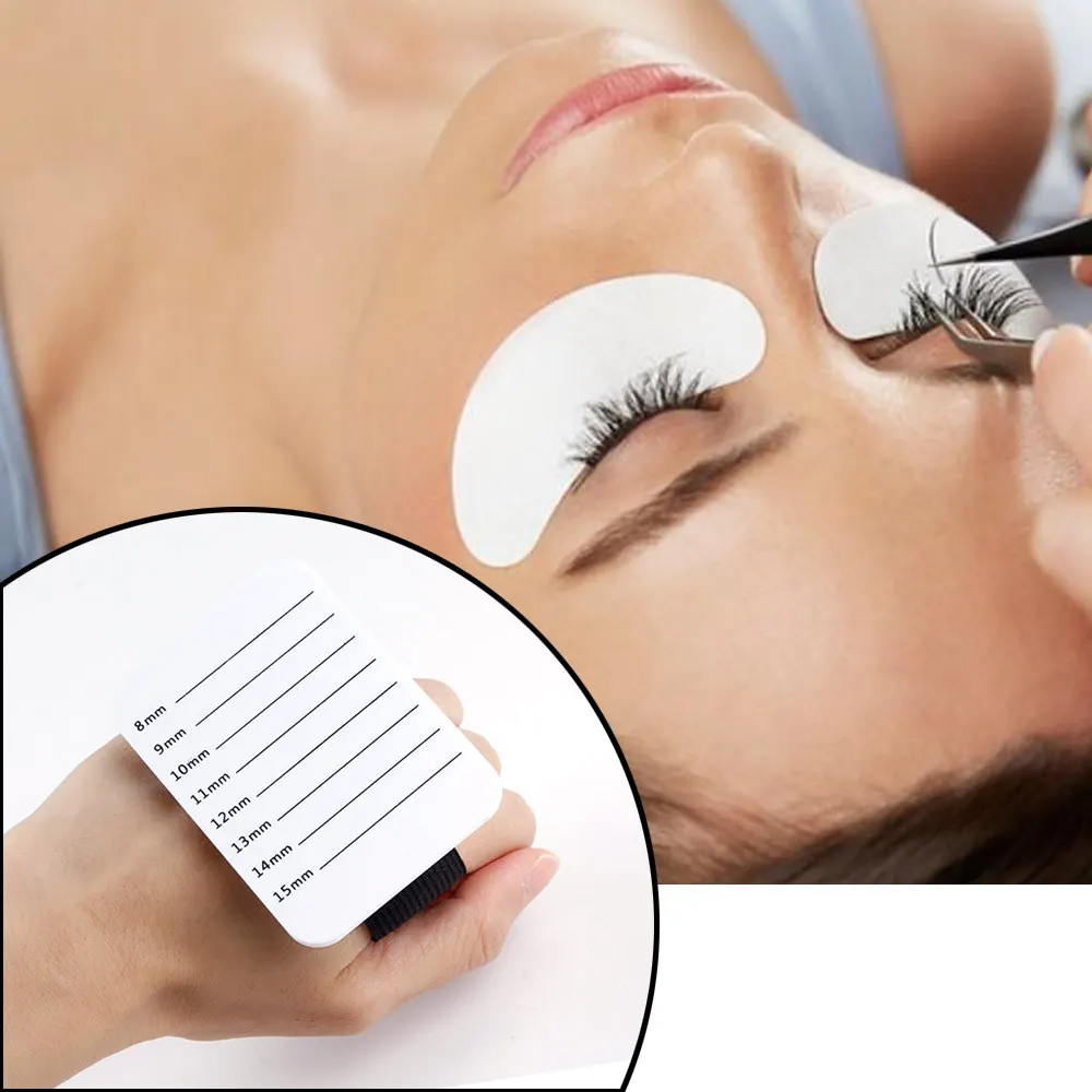 

Eyelashes Stand Holder With Belt Tick Mark Eyelash Extension Tools Volume Lashes Bubble Eyelash Grafting Stand Lash Pallet