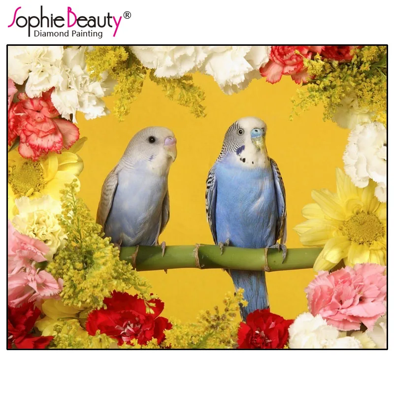 Sophie Beauty Diy Алмазная вышивка крестиком круглая рукоделие квадратная ручная работа