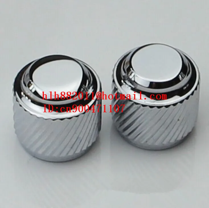 

new electric guitar and bass 1 tone and 1 volume metal electronic Control Knobs cap DM-8136