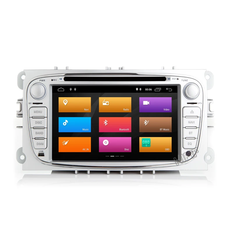 Discount IPS Octa core android 9.0 car dvd for Ford focus Mondeo S-max smax Kuga c-max gps intelligent radio video wifi multimedia player 8