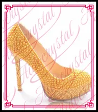 Aidocrystal handgefertigten Luxus Stiletto Heels gelb 14 cm hoher absatz pumpt italienische partei perle schuhe für frauen kleid