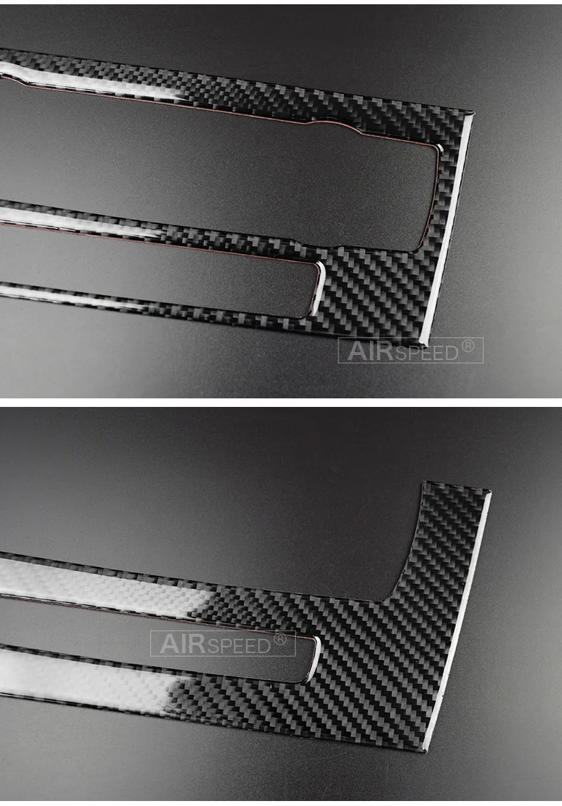 BMW 3 Series E90 E92 E93 Accessories Car Interior Carbon Fiber Air Conditioning CD Panel Cover Trim Decorations (7)