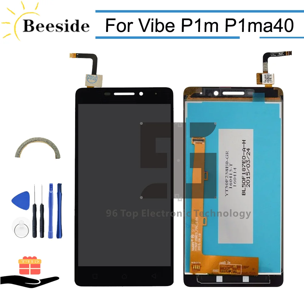 AA + качественный lcd 5 0 ''для lenovo Vibe P1m P1ma40 P1mc50 ЖК-дисплей кодирующий