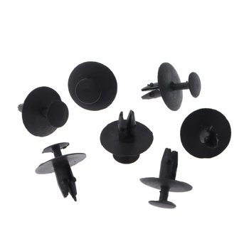 

50 Pcs Auto Fastener Soundproof Insulation Fender Clip For Peugeot 307 308 408 206 Citroen C4