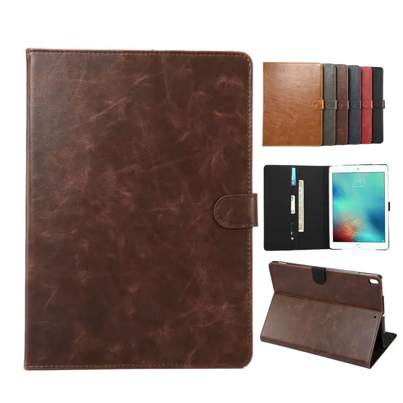 

For iPad Pro 10.5 2017 Tablet Case Cover Smart Fundas PU Leather Retro Slim Protective Stand For Apple iPad 10.5 Pro 2017 Shell