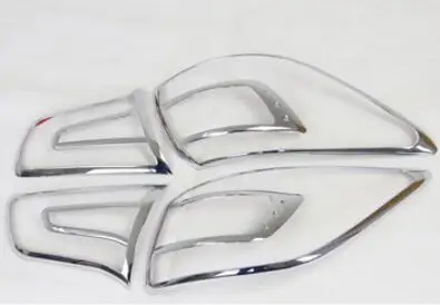 Задний фонарь хромированный ABS 2 шт./компл. для Kia Sportage r 2010 2011 2012|chrome trim|lamp chromefor kia