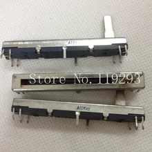 [BELLA] 6 см раздвижные сдвоенный потенциометр B10KX2 A10KX2-15MM-10PCS/лот