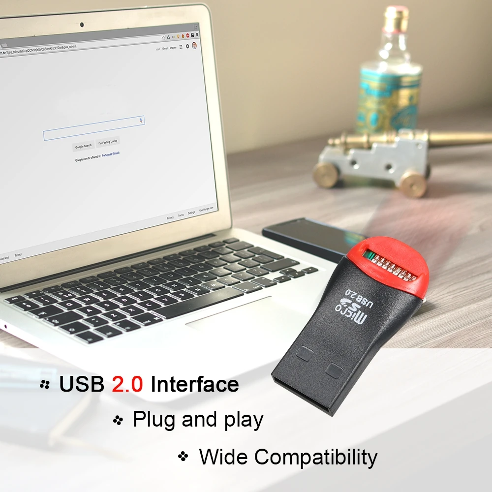 Кардридер для карт памяти USB 2 0 компактный кардридер Micro SD 4 вида|Картридеры| |