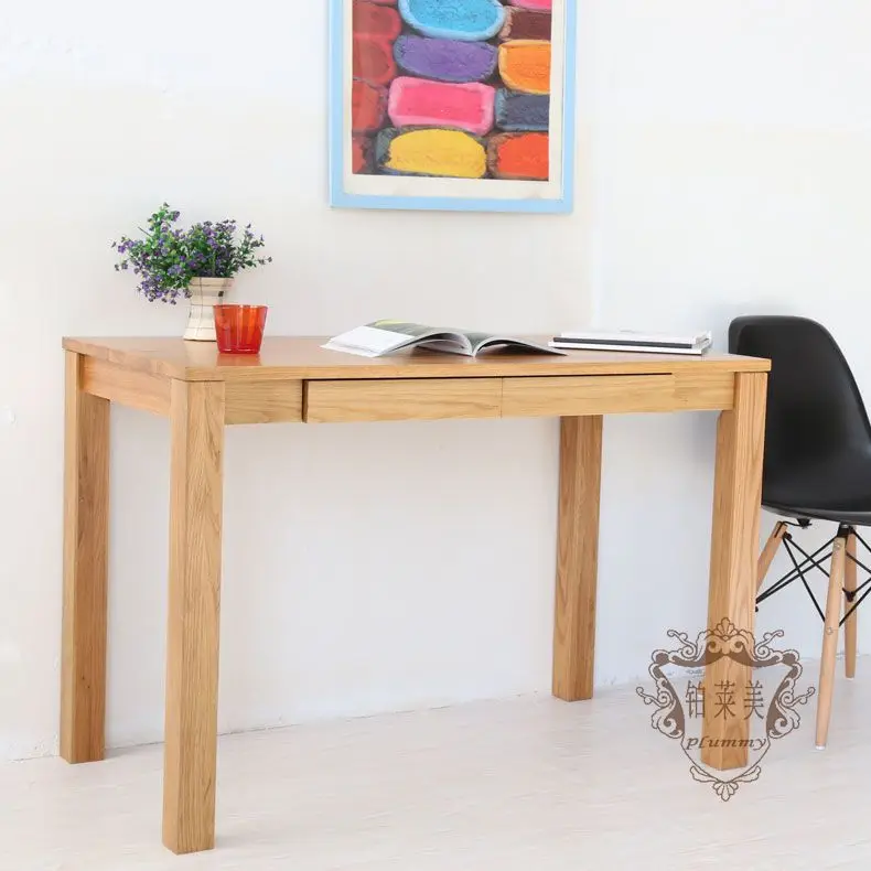 Platinum Levin Us Nordic Wood Den Study Table Ikea Small Apartment Platinum Levin Us Nordic Wood Den Study Table Ikea Small Apartment Minimalist Reading Computer Logs Student Desk In School Desks From Furniture On